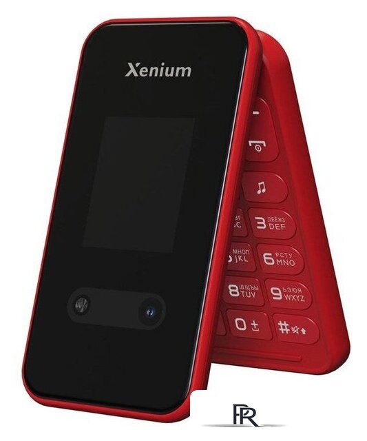Кнопочный телефон Xenium X680 (красный) - Изображение №5 — Интернет-магазин ПроЗаказ