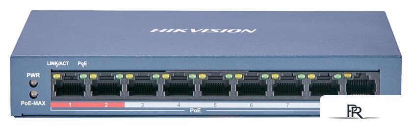 Неуправляемый коммутатор Hikvision DS-3E0109P-E/M(B) - Изображение №1 — Интернет-магазин ПроЗаказ