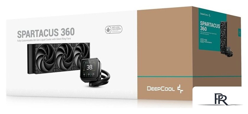 Система жидкостного охлаждения для процессора DeepCool Spartacus 360 R-SPT360-BKDSMP-G-1 - Изображение №6 — Интернет-магазин ПроЗаказ