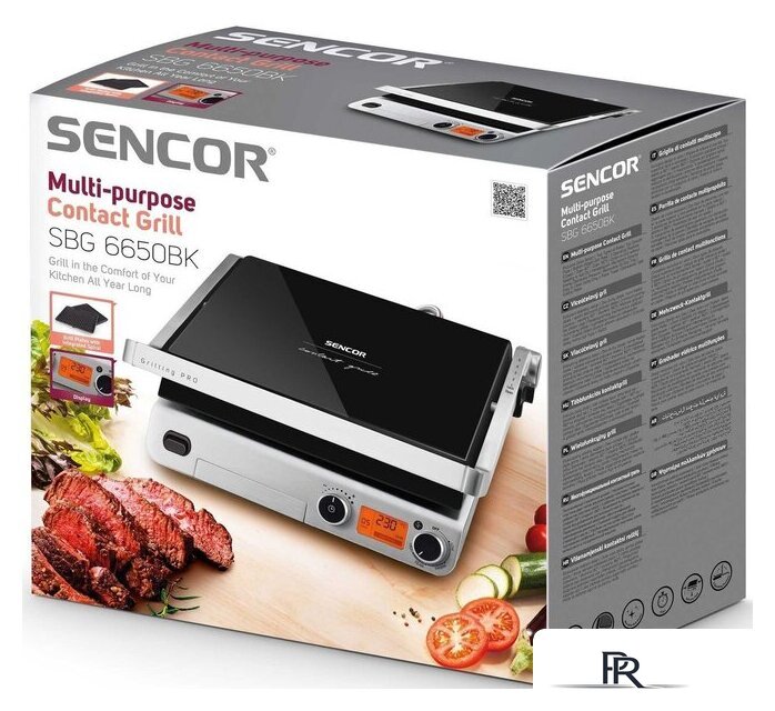 Электрогриль Sencor SBG 6650BK - Изображение №16 — Интернет-магазин ПроЗаказ