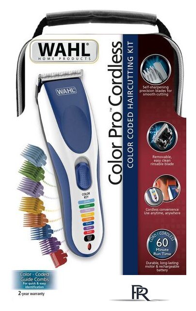 Машинка для стрижки волос Wahl Color Pro Cordless 9649-016 - Изображение №2 — Интернет-магазин ПроЗаказ