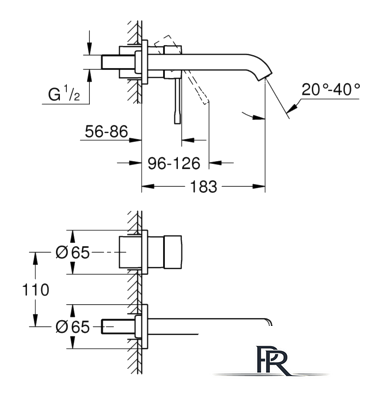 Смеситель Grohe Essence New 19408DA1 (теплый закат) - Изображение №2 — Интернет-магазин ПроЗаказ