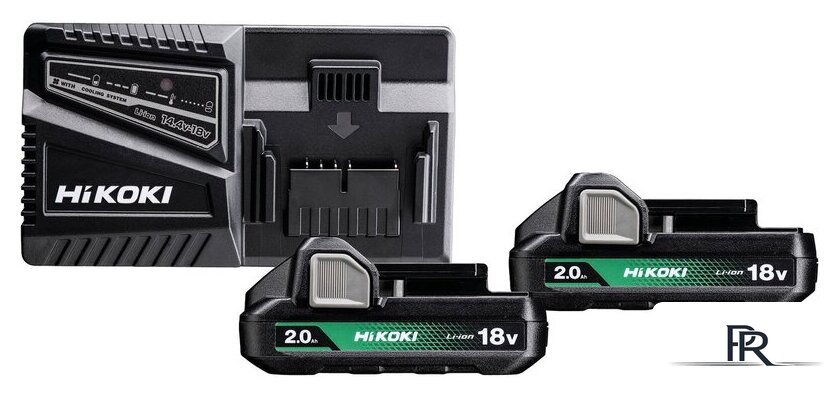 Аккумулятор с зарядным устройством Hikoki UC18YFSL WFZ (18В/2x2 Ah + 14.4-18В) - Изображение №1 — Интернет-магазин ПроЗаказ