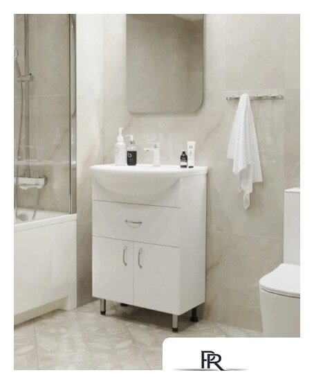  Mixline Тумба под умывальник Мистраль-60 556883 + Уют 60 - Изображение №1 — Интернет-магазин ПроЗаказ