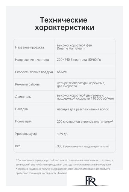 Фен Dreame Hairdryer Gleam Pink AHD12A (розовый) - Изображение №25 — Интернет-магазин ПроЗаказ