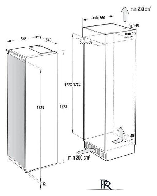 Морозильник Gorenje FNCI517E62WF - Изображение №2 — Интернет-магазин ПроЗаказ