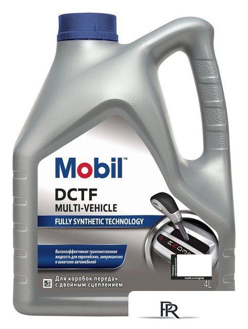 Трансмиссионное масло Mobil DCTF Multi-Vehicle 4л - Изображение №1 — Интернет-магазин ПроЗаказ