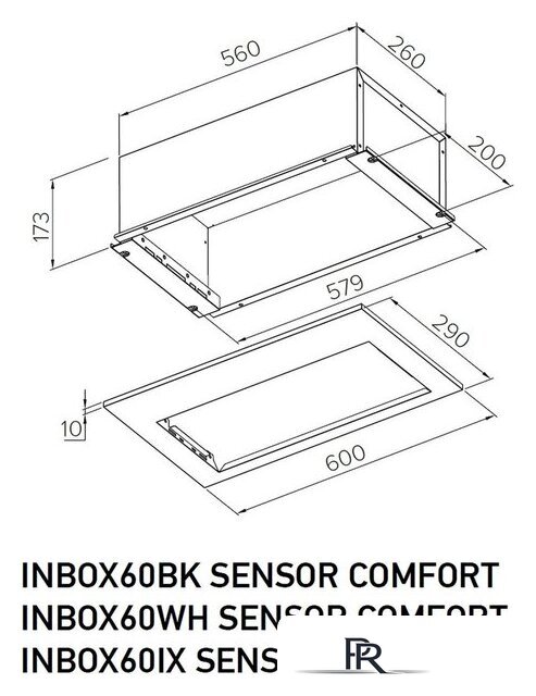 Кухонная вытяжка Meferi INBOX60IX Sensor Comfort - Изображение №14 — Интернет-магазин ПроЗаказ