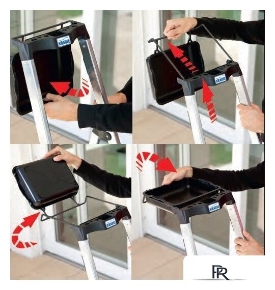 Лестница-стремянка Krause Secury 4 [126528] - Изображение №5 — Интернет-магазин ПроЗаказ