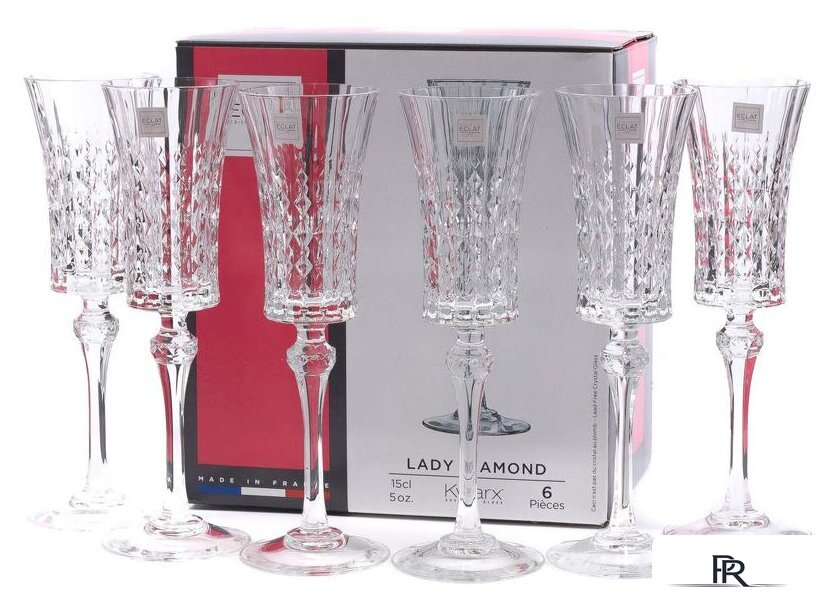 Набор бокалов для шампанского Eclat Lady Diamond L9742 - Изображение №1 — Интернет-магазин ПроЗаказ