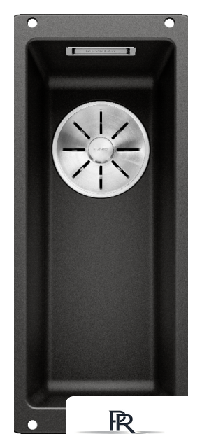 Кухонная мойка Blanco Subline 160-U 525981 (черный) - Изображение №1 — Интернет-магазин ПроЗаказ