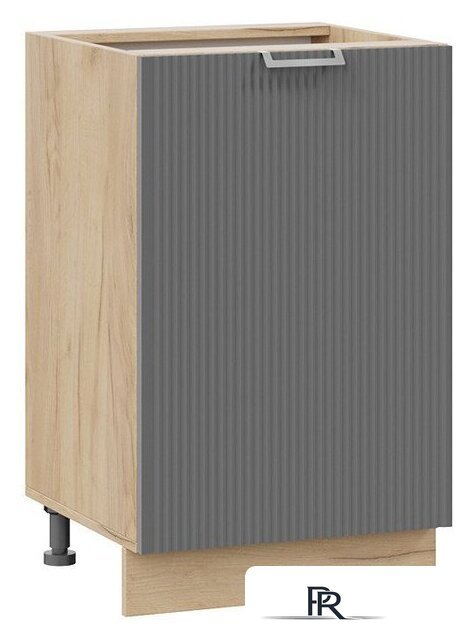 Шкаф напольный Трия Кимберли 1Н5 (дуб крафт золотой/титан) - Изображение №1 — Интернет-магазин ПроЗаказ