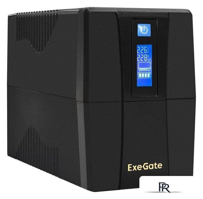 Источник бесперебойного питания ExeGate SpecialPro Smart LLB-600.LCD.AVR.2SH EX292765RUS - Изображение №1 — Интернет-магазин ПроЗаказ