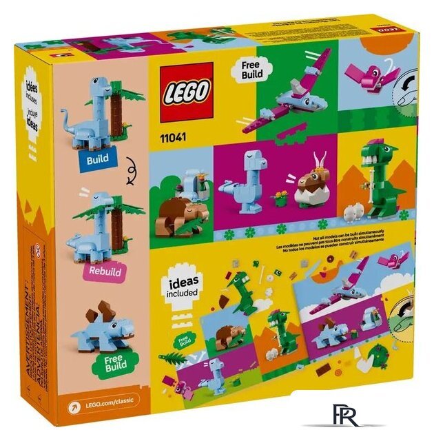 Конструктор LEGO Classic Креативные динозавры 11041 - Изображение №1 — Интернет-магазин ПроЗаказ