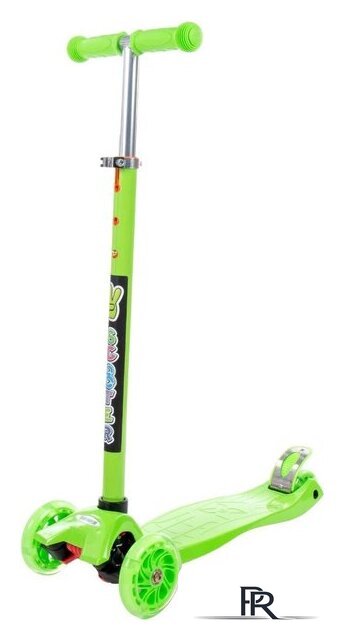 Трехколесный самокат Полесье 0072 94469 (зеленый) - Изображение №1 — Интернет-магазин ПроЗаказ