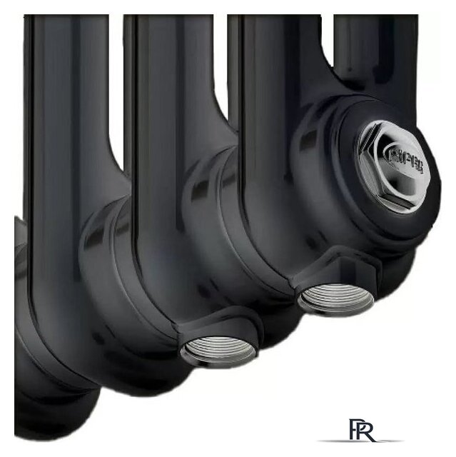 Стальной трубчатый радиатор Rifar Tubog 2180-09-D1 (нижнее подключение, антрацит) - Изображение №8 — Интернет-магазин ПроЗаказ