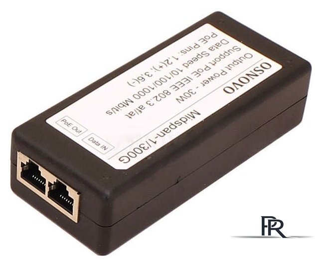 PoE-инжектор Osnovo Midspan-1/300G - Изображение №1 — Интернет-магазин ПроЗаказ