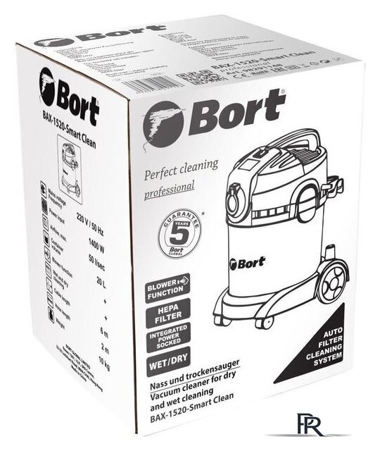 Пылесос Bort BAX-1520-Smart Clean - Изображение №8 — Интернет-магазин ПроЗаказ