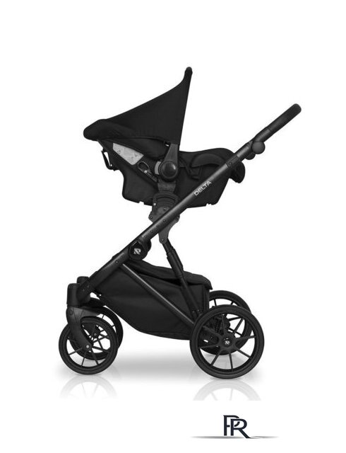 Универсальная коляска Riko Basic Delta Ecco (3 в 1, 15/black) - Изображение №8 — Интернет-магазин ПроЗаказ