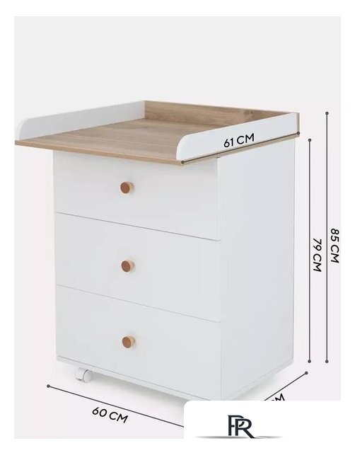 Детский комод Rant Elsa 122 (cloud white) - Изображение №2 — Интернет-магазин ПроЗаказ