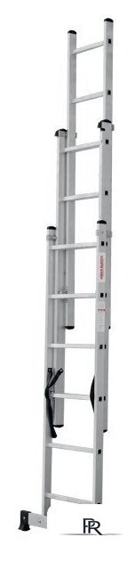 Лестница-стремянка Новая высота NV 123 алюминиевая трёхсекционная 3x6 ступеней - Изображение №4 — Интернет-магазин ПроЗаказ
