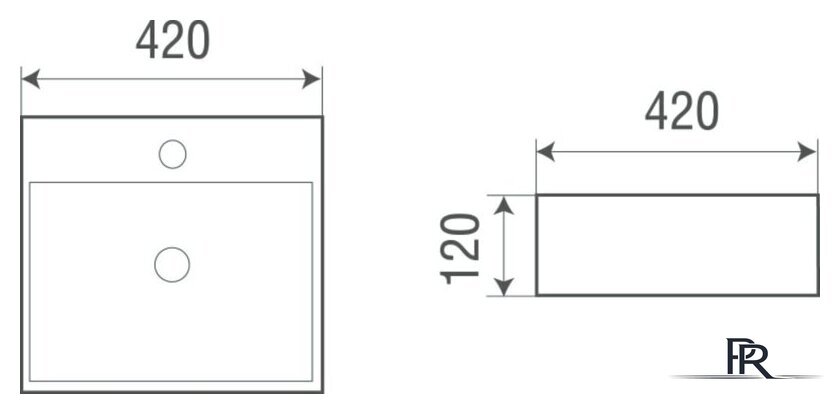 Умывальник WeltWasser Elbach 2177 - Изображение №2 — Интернет-магазин ПроЗаказ