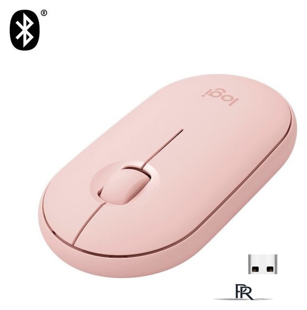 Мышь Logitech M350 Pebble (розовый) - Изображение №2 — Интернет-магазин ПроЗаказ