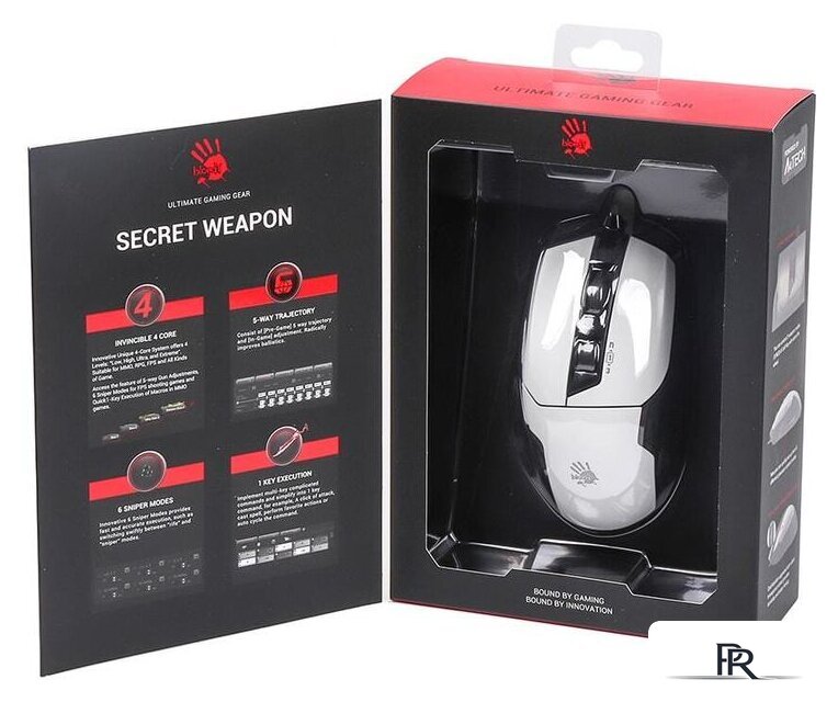 Игровая мышь A4Tech Bloody W70 Max (белый) - Изображение №9 — Интернет-магазин ПроЗаказ