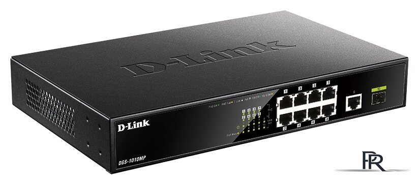 Неуправляемый коммутатор D-Link DGS-1010MP/A1A - Изображение №2 — Интернет-магазин ПроЗаказ