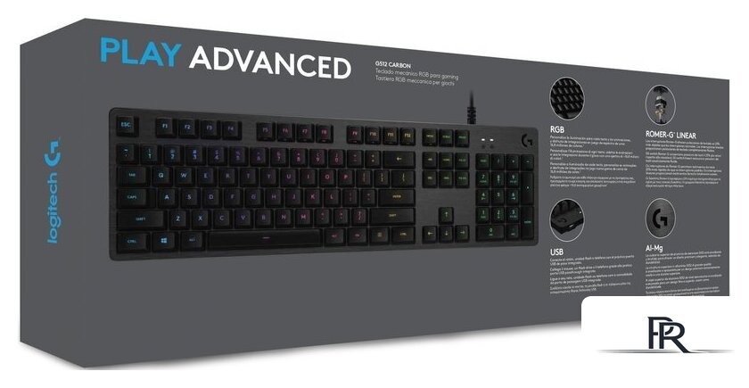 Клавиатура Logitech G512 Carbon Romer-G Tactile 920-008747 - Изображение №8 — Интернет-магазин ПроЗаказ