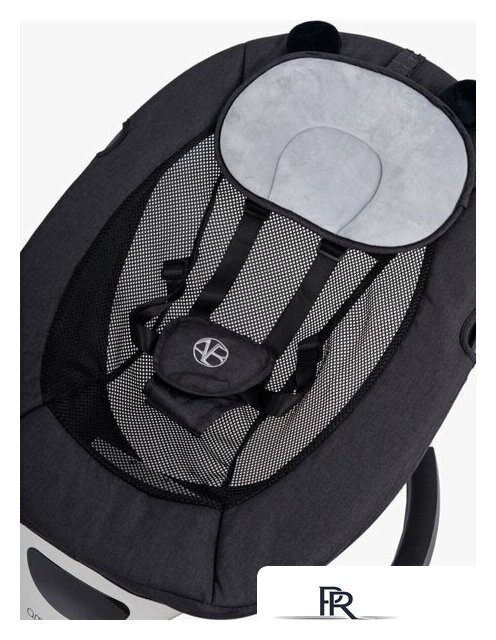 Шезлонг Amarobaby Teddy Swing AB24-22TED/09 (черный) - Изображение №4 — Интернет-магазин ПроЗаказ