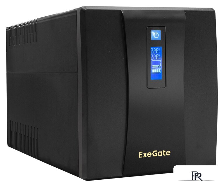 Источник бесперебойного питания ExeGate SpecialPro Smart LLB-1500.LCD.AVR.4SH.USB EP212520RUS - Изображение №1 — Интернет-магазин ПроЗаказ