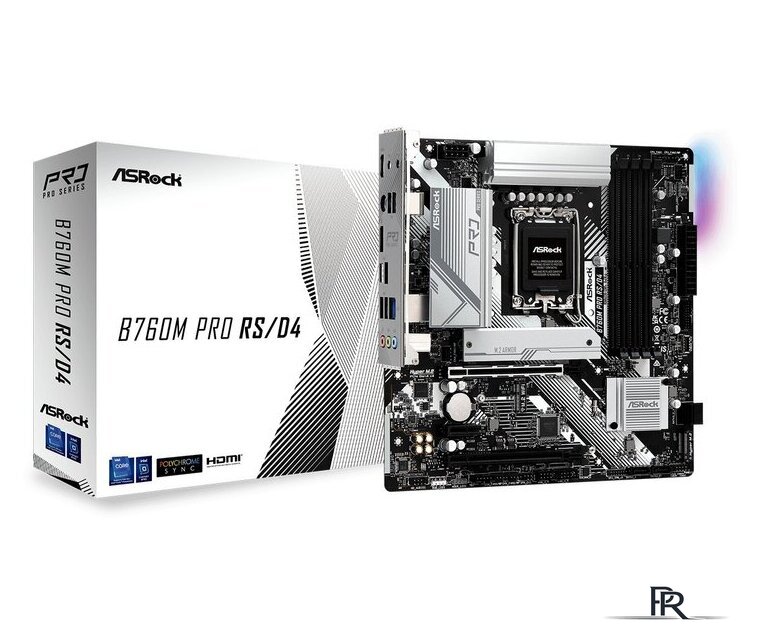 Материнская плата ASRock B760M Pro RS/D4 - Изображение №5 — Интернет-магазин ПроЗаказ