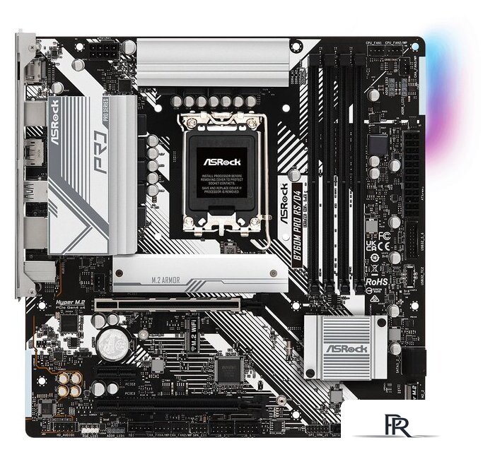 Материнская плата ASRock B760M Pro RS/D4 - Изображение №1 — Интернет-магазин ПроЗаказ