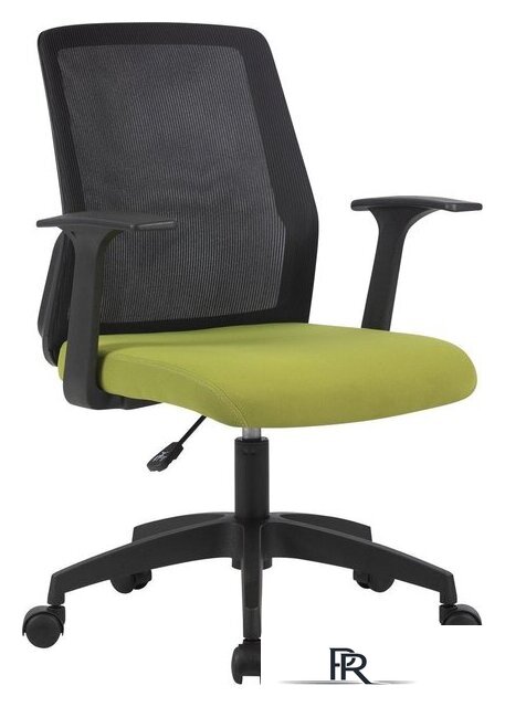 Офисное кресло CACTUS CS-MC222-BKGN (черный/салатовый) - Изображение №1 — Интернет-магазин ПроЗаказ