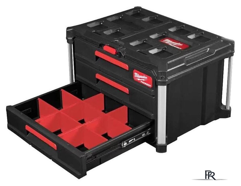 Ящик для инструментов Milwaukee Packout 3 Drawer Tool Box 4932472130 - Изображение №8 — Интернет-магазин ПроЗаказ