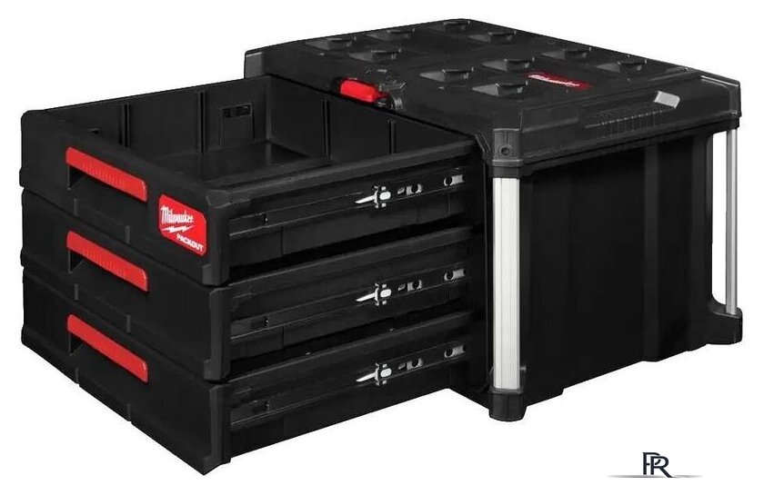 Ящик для инструментов Milwaukee Packout 3 Drawer Tool Box 4932472130 - Изображение №7 — Интернет-магазин ПроЗаказ