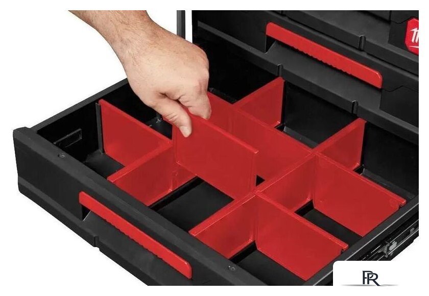 Ящик для инструментов Milwaukee Packout 3 Drawer Tool Box 4932472130 - Изображение №5 — Интернет-магазин ПроЗаказ