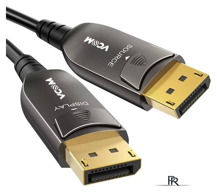 Кабель VCOM D3751-10M DisplayPort - DisplayPort (10 м, черный) - Изображение №3 — Интернет-магазин ПроЗаказ