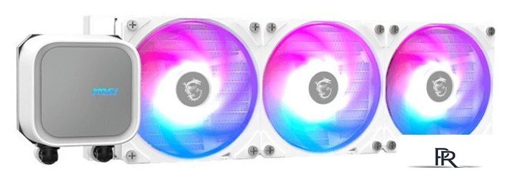 Система жидкостного охлаждения для процессора MSI MAG CoreLiquid A13 360 (белый) - Изображение №3 — Интернет-магазин ПроЗаказ