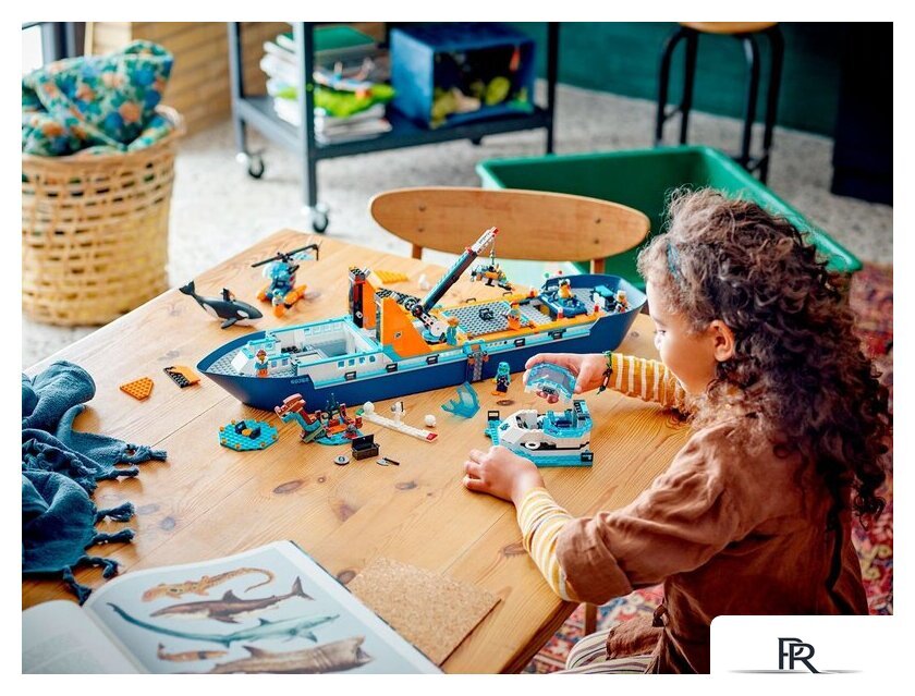 Конструктор LEGO City 60368 Корабль Исследователь Арктики - Изображение №11 — Интернет-магазин ПроЗаказ