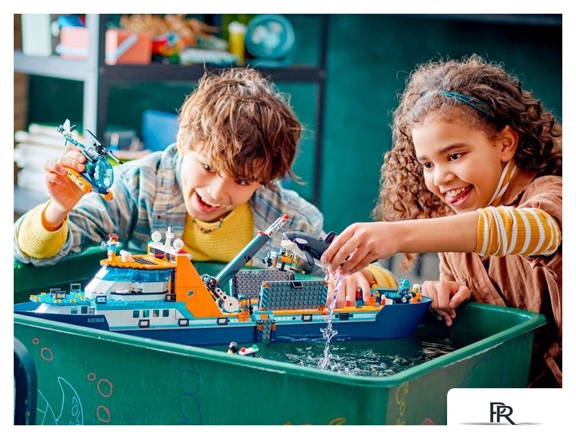 Конструктор LEGO City 60368 Корабль Исследователь Арктики - Изображение №10 — Интернет-магазин ПроЗаказ