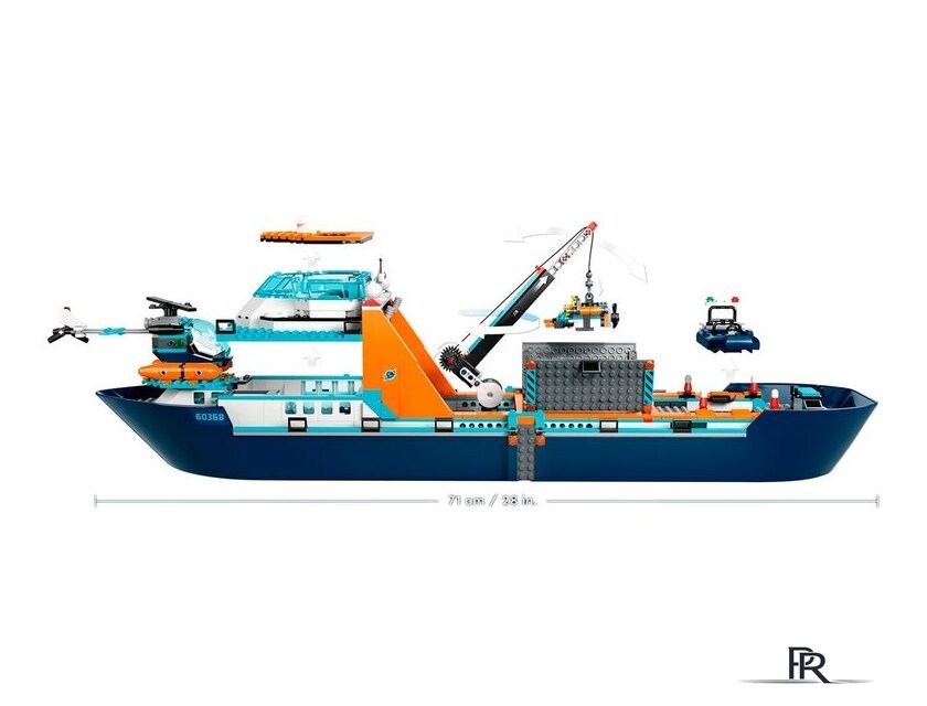 Конструктор LEGO City 60368 Корабль Исследователь Арктики - Изображение №8 — Интернет-магазин ПроЗаказ