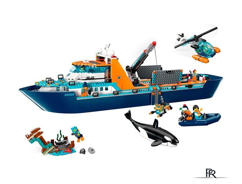 Конструктор LEGO City 60368 Корабль Исследователь Арктики - Изображение №3 — Интернет-магазин ПроЗаказ