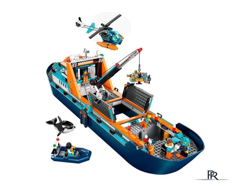 Конструктор LEGO City 60368 Корабль Исследователь Арктики - Изображение №4 — Интернет-магазин ПроЗаказ