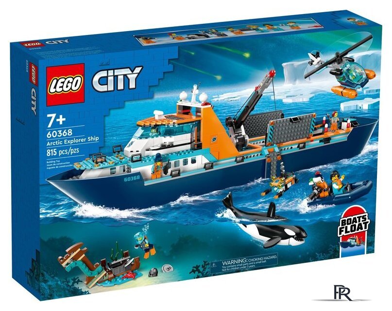 Конструктор LEGO City 60368 Корабль Исследователь Арктики - Изображение №1 — Интернет-магазин ПроЗаказ