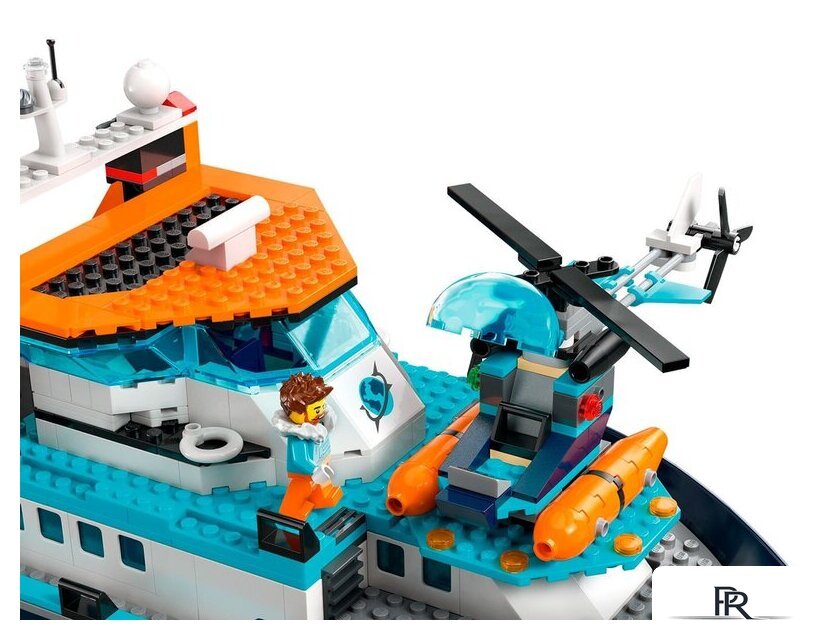 Конструктор LEGO City 60368 Корабль Исследователь Арктики - Изображение №5 — Интернет-магазин ПроЗаказ