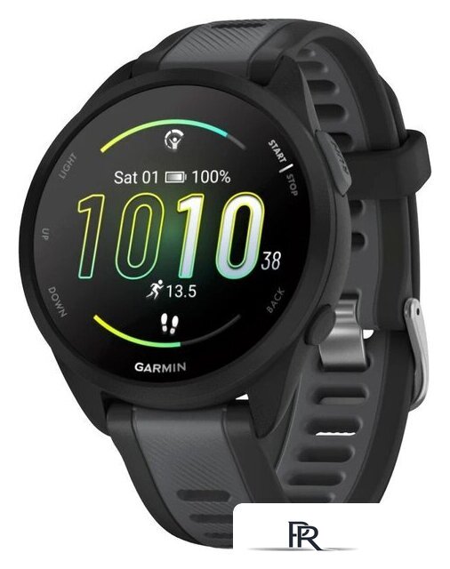 Умные часы Garmin Forerunner 165 Music (черный/сланцево-серый) - Изображение №1 — Интернет-магазин ПроЗаказ