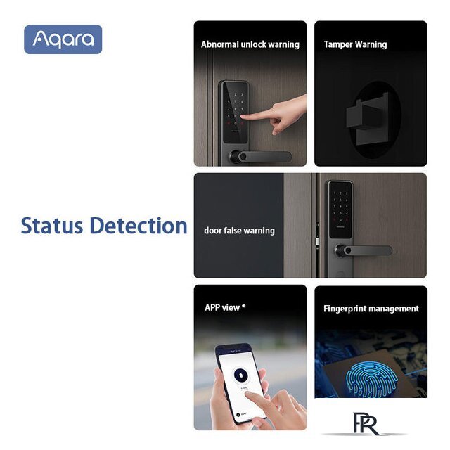 Дверной замок Aqara Door Lock A100 Zigbee ZNMS02ES - Изображение №7 — Интернет-магазин ПроЗаказ