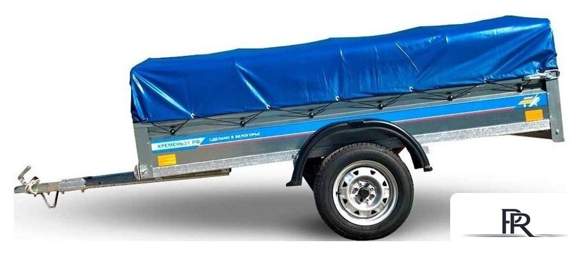 Одноосный прицеп Кремень Стандарт Плюс 2.5x1.3x0.3 (тент 30см) - Изображение №2 — Интернет-магазин ПроЗаказ